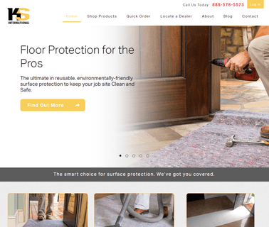 Ks International Surface Protec floor stair