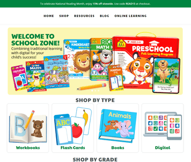 School Zone Publishing Co. toys flash