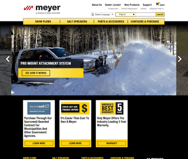 Meyer Products Llc salt truck