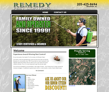 Remedy Pest Control - Bessemer Al - Do You Have Pesky Free call pest