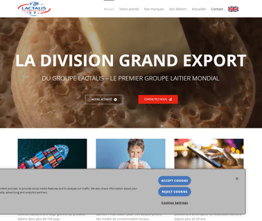 Lactalis International lactose cream
