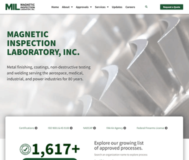 Magnetic Inspection Laboratory, laboratory materials equipment
