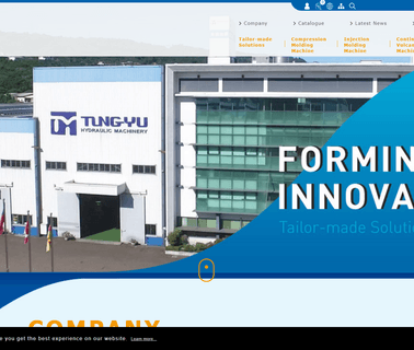 Tung Yu Hydraulic Industries. type punch press