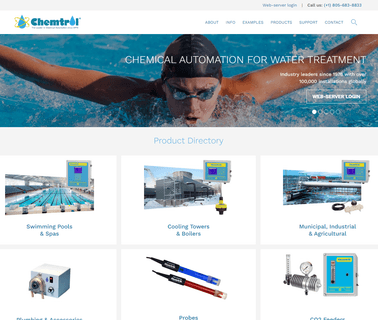 Chemtrol Pool Control line swimming