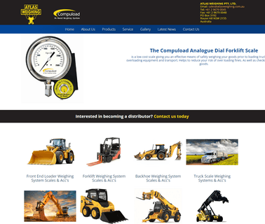 Atlas Weighing Systems and Scales For Front lift scale