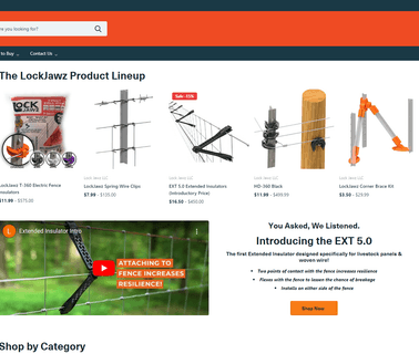 Home - Lock Jawz building livestock