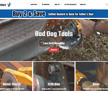 Bad Dog Tools island mount