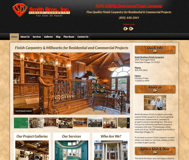 Smith Brothers Finish Carpentry Finish Carpentry & Millworks for carpentry