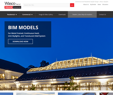 Daylighting Systems by Wasco Part of Velux Commercial skylight wasco