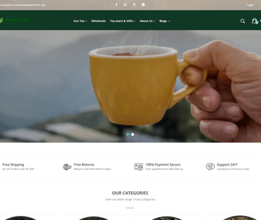 Deesha Trade Endeavours P. Ltd. flavored tea