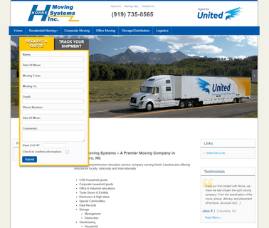 North Carolina Movers Goldsboro Nc Moving Horne Moving storage and warehousing services
