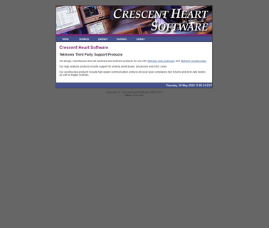 Crescent Heart Software Home Page - Third Party Products for oscilloscope tektronix