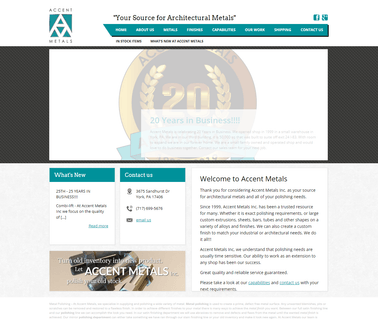 Metal Polishing Metal Finishing Architectural Metals - Accent buff