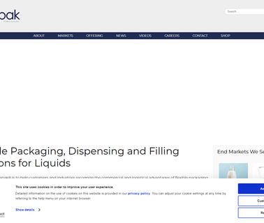 Rapak-Ds Smith bag packaging system