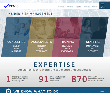 Insider Threat Management Group Itmg largest agencies
