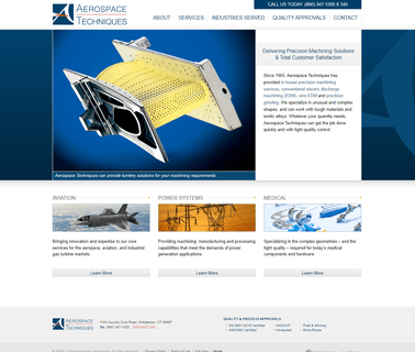 Aerospace Techniques Precision Machining & Grinding electrical system wire