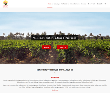 Aditya Corporation brown dried