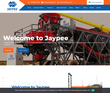 Jaypee India Ltd. rope hoist