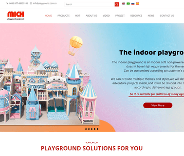 Mich Playground trampoline playground equipment