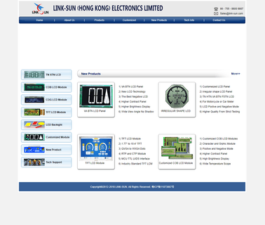 Link-Sun Hong Kong Electronics Ltd. character lcd modules