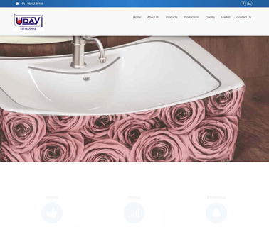 Uday Ceramics ceramics sink