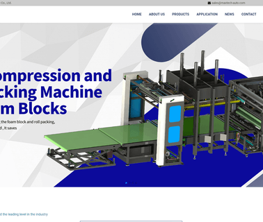 Taishan Maxtech Automation Machinery foam packing machine