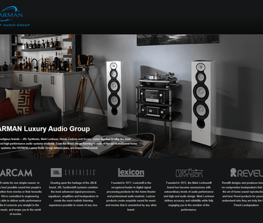 Harman Luxury Audio Group luxury home theater