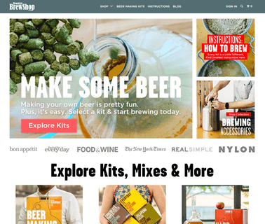 Brooklyn Brew Shop brewing kits