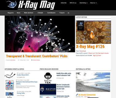 Home - Aqua Scope Media diving magazine