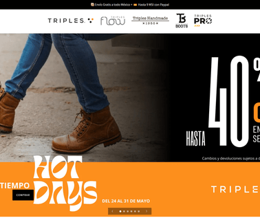 Calzado Triples; Comprar Bota Y Botin, Hombre Y calzado