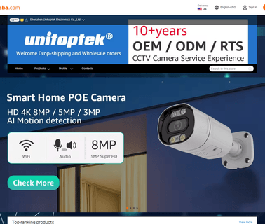 Shenzhen Unitoptek Electronics white fishing