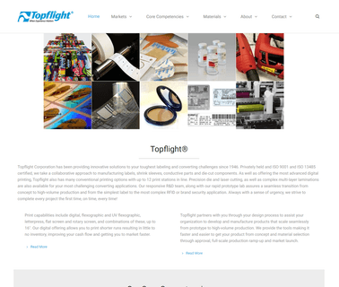 Topflight Corporation laser leading
