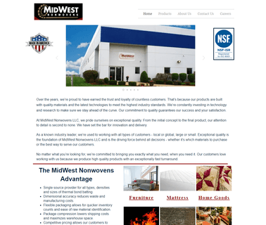 Midwest Nonwovens top midwest