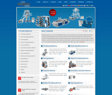 Ruian Kingdom Machine bubble bag making machine