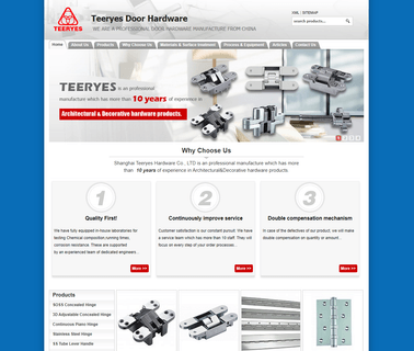 Shanghai Teeryes Hardware double lock shower