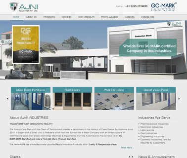 Ajni Industries sliding partition door