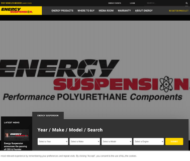 Home - Energy Suspension off mount