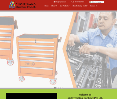 Mgmt Tools & Hardware box perforated