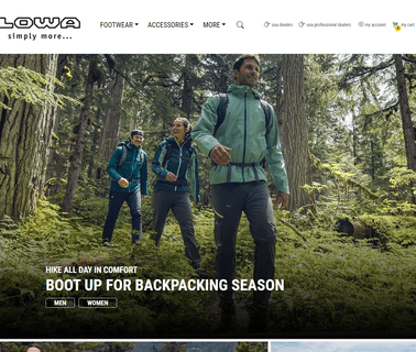 Lowa Boots mountaineering and trekking