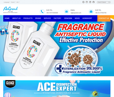 Aogrand International Corp. soap washing
