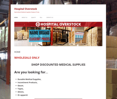Hospital Overstock chairs hospital