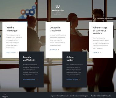Wallonia Export and Investment Office attraction