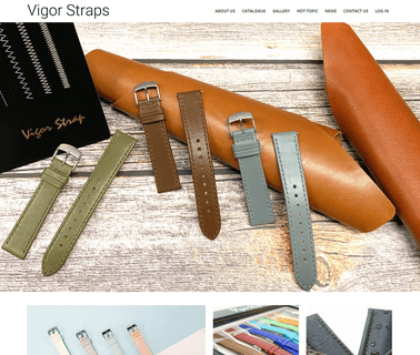 Vigor Straps Ltd clocks leather