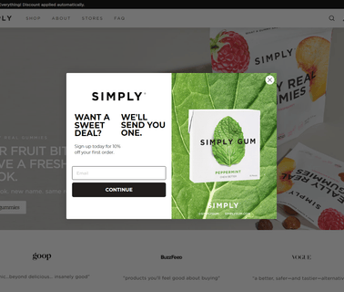 Simply Gum gumballs