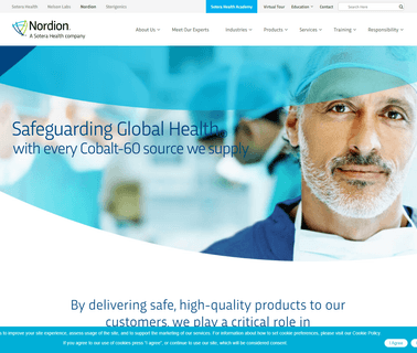 Safeguarding Global Health Nordion innovative device