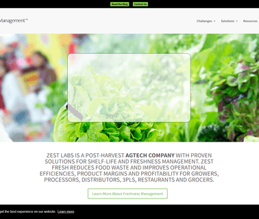 Home - Zest Labs food reduction