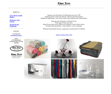 Time Tree home bathroom toiletries