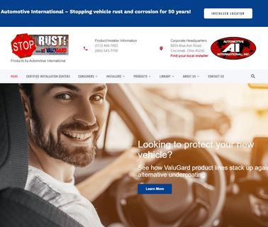 Automotive International fabric coatings