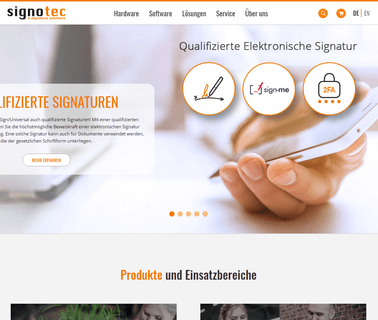 Signotec identification mobile