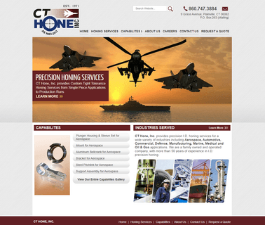 Honing Services for the Aerospace Industry - Plainville grinding tube